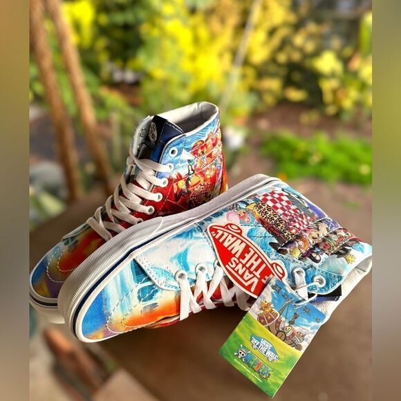 Vans One Piece x SK8-HI 'Punk Hazard' VN0007NS448 Size 5.5 Men 7 Women - Picture 13 of 16